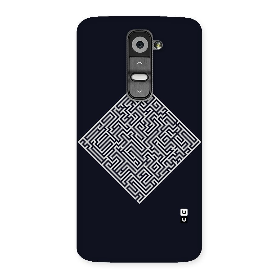 Minimal Maze Pattern Back Case for LG G2