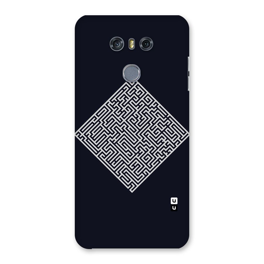 Minimal Maze Pattern Back Case for LG G6