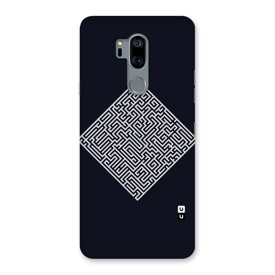 Minimal Maze Pattern Back Case for LG G7