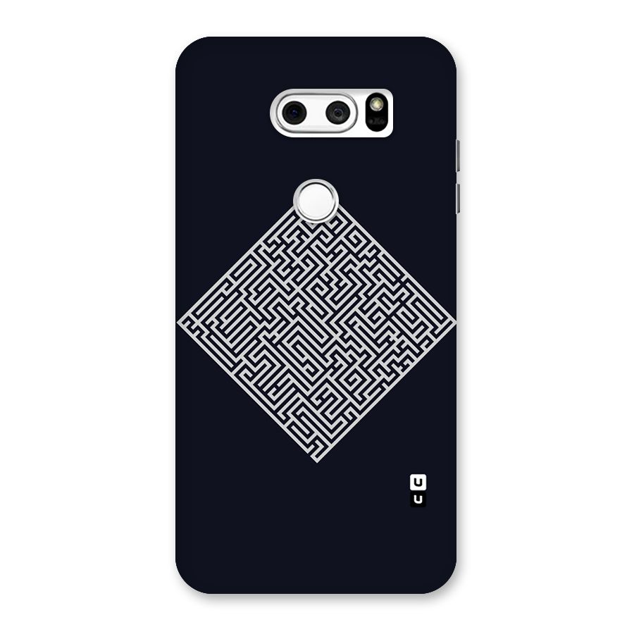 Minimal Maze Pattern Back Case for LG V30