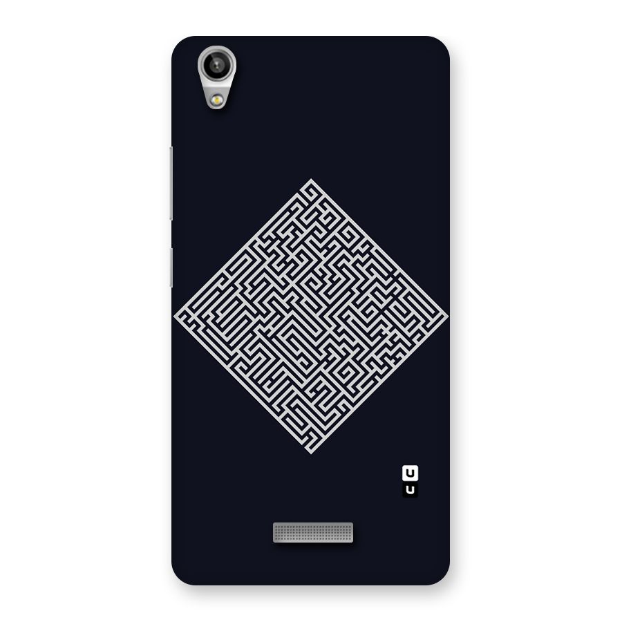 Minimal Maze Pattern Back Case for Lava-Pixel-V1