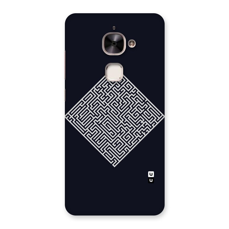 Minimal Maze Pattern Back Case for Le 2