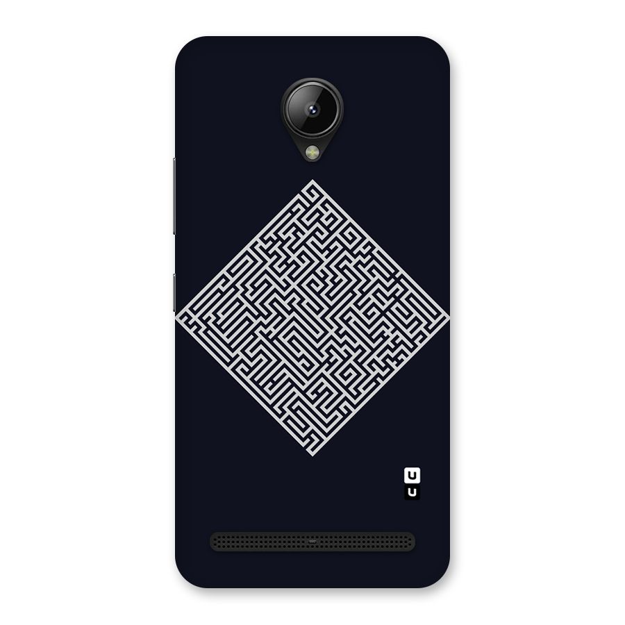Minimal Maze Pattern Back Case for Lenovo C2