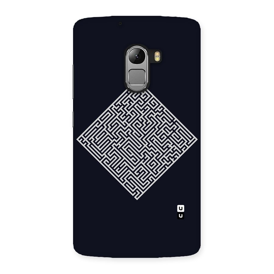 Minimal Maze Pattern Back Case for Lenovo K4 Note