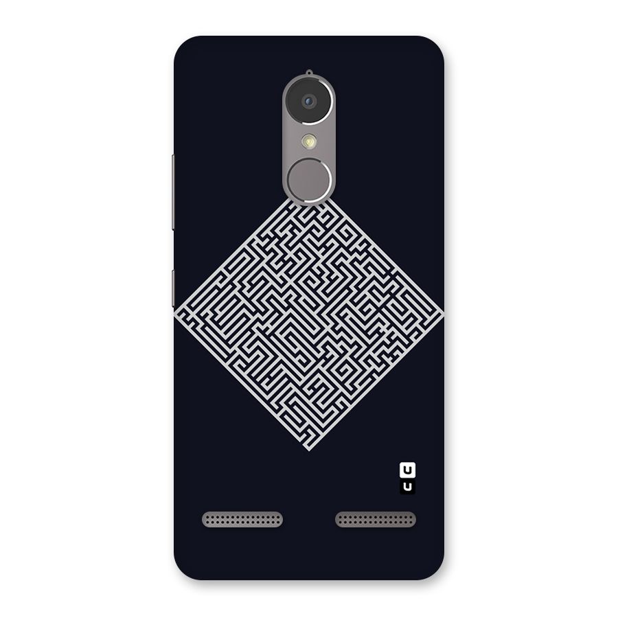Minimal Maze Pattern Back Case for Lenovo K6