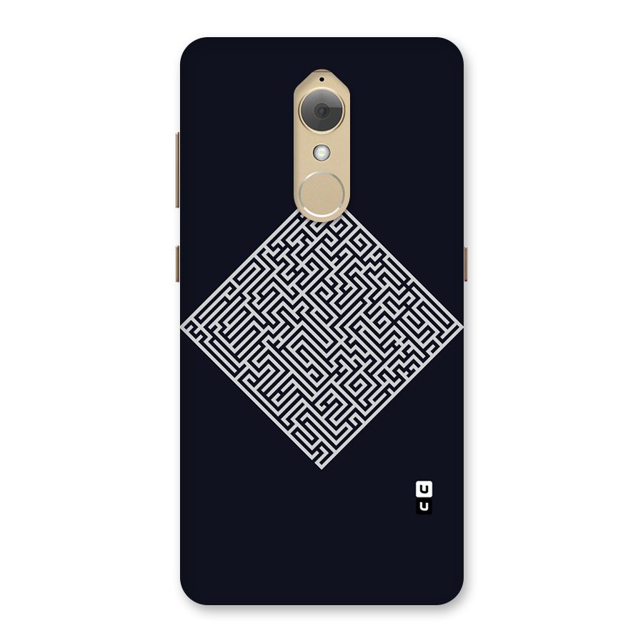 Minimal Maze Pattern Back Case for Lenovo K8