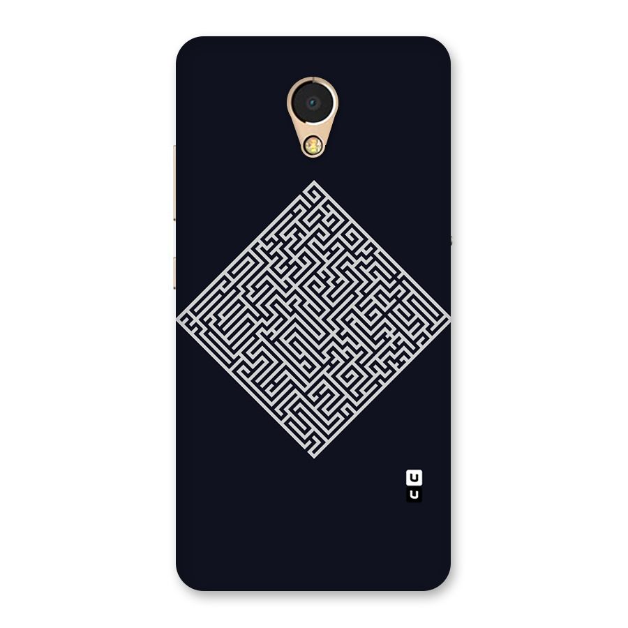 Minimal Maze Pattern Back Case for Lenovo P2