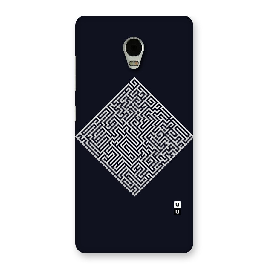 Minimal Maze Pattern Back Case for Lenovo Vibe P1