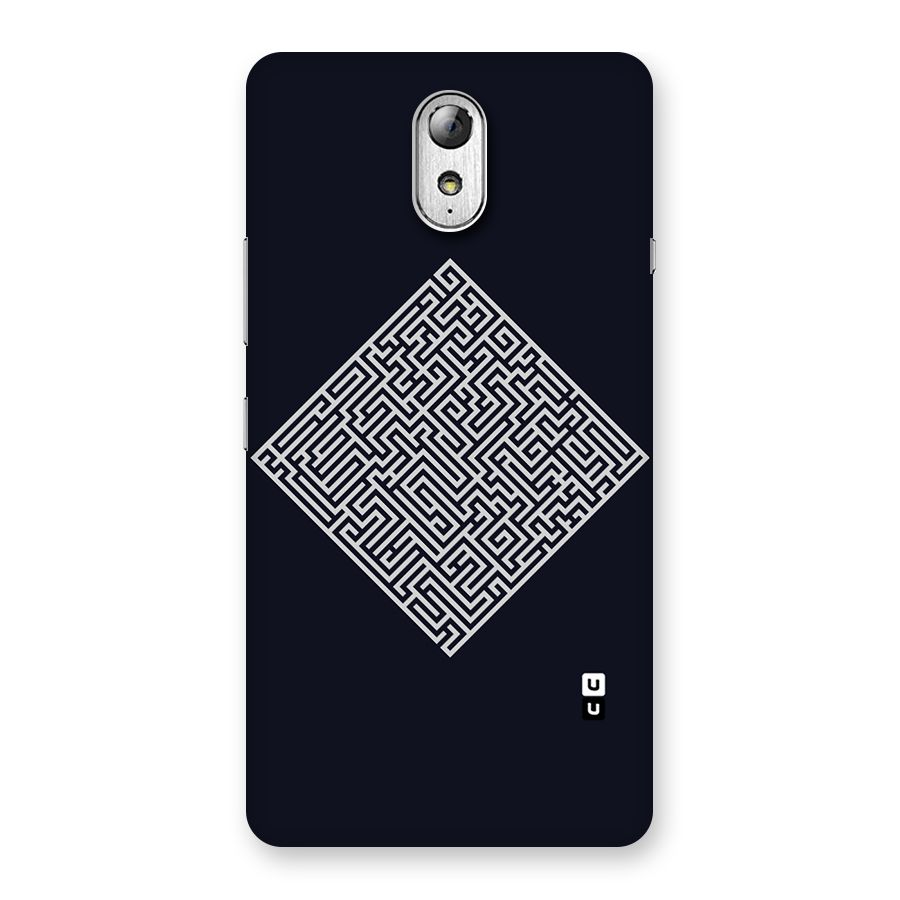 Minimal Maze Pattern Back Case for Lenovo Vibe P1M
