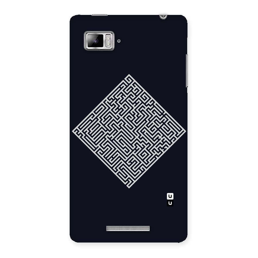 Minimal Maze Pattern Back Case for Lenovo Vibe Z K910