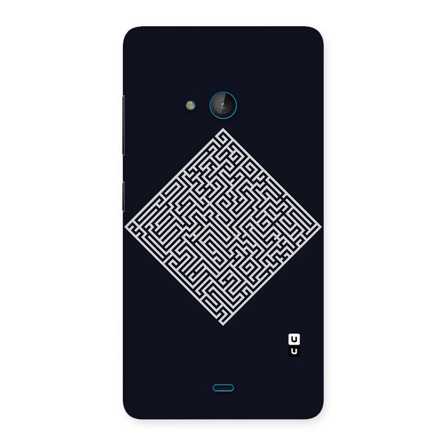 Minimal Maze Pattern Back Case for Lumia 540