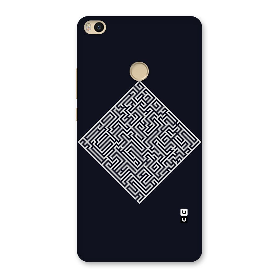Minimal Maze Pattern Back Case for Mi Max 2