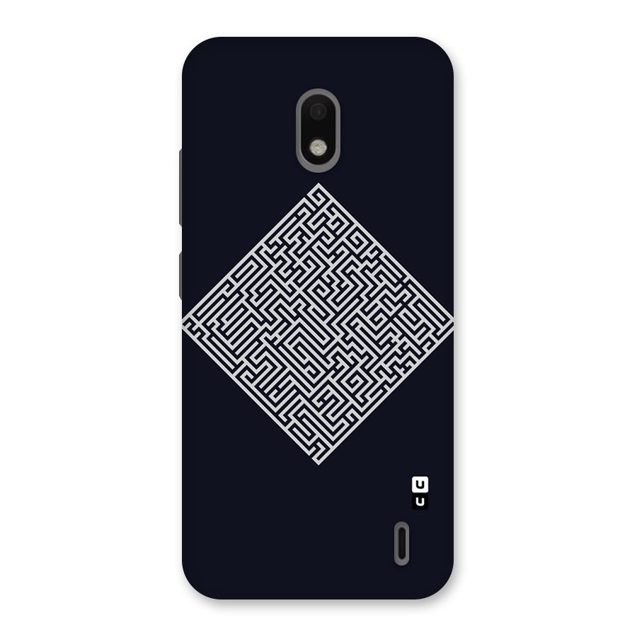 Minimal Maze Pattern Back Case for Nokia 2.2