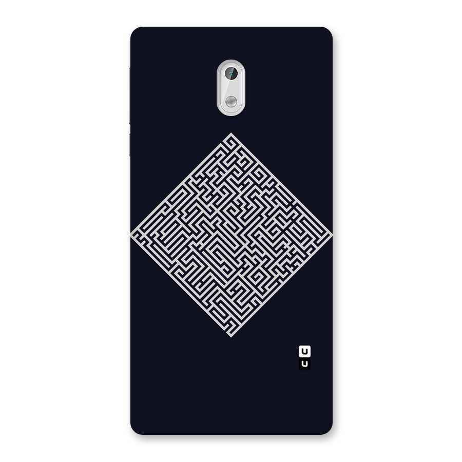 Minimal Maze Pattern Back Case for Nokia 3