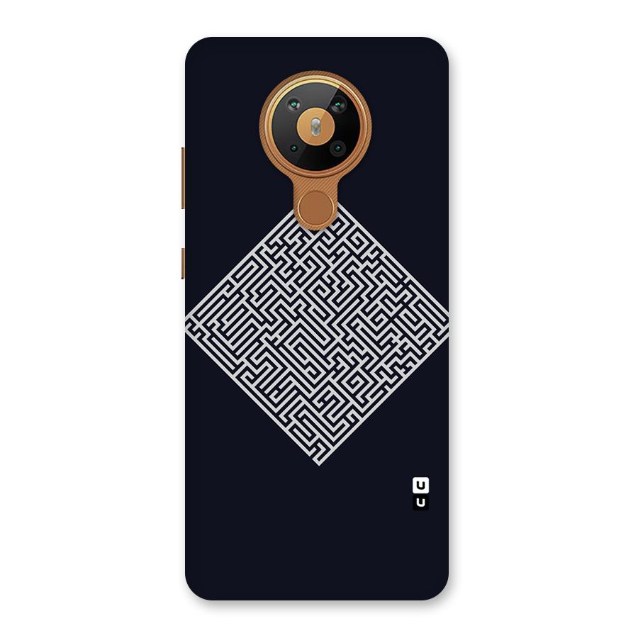 Minimal Maze Pattern Back Case for Nokia 5.3