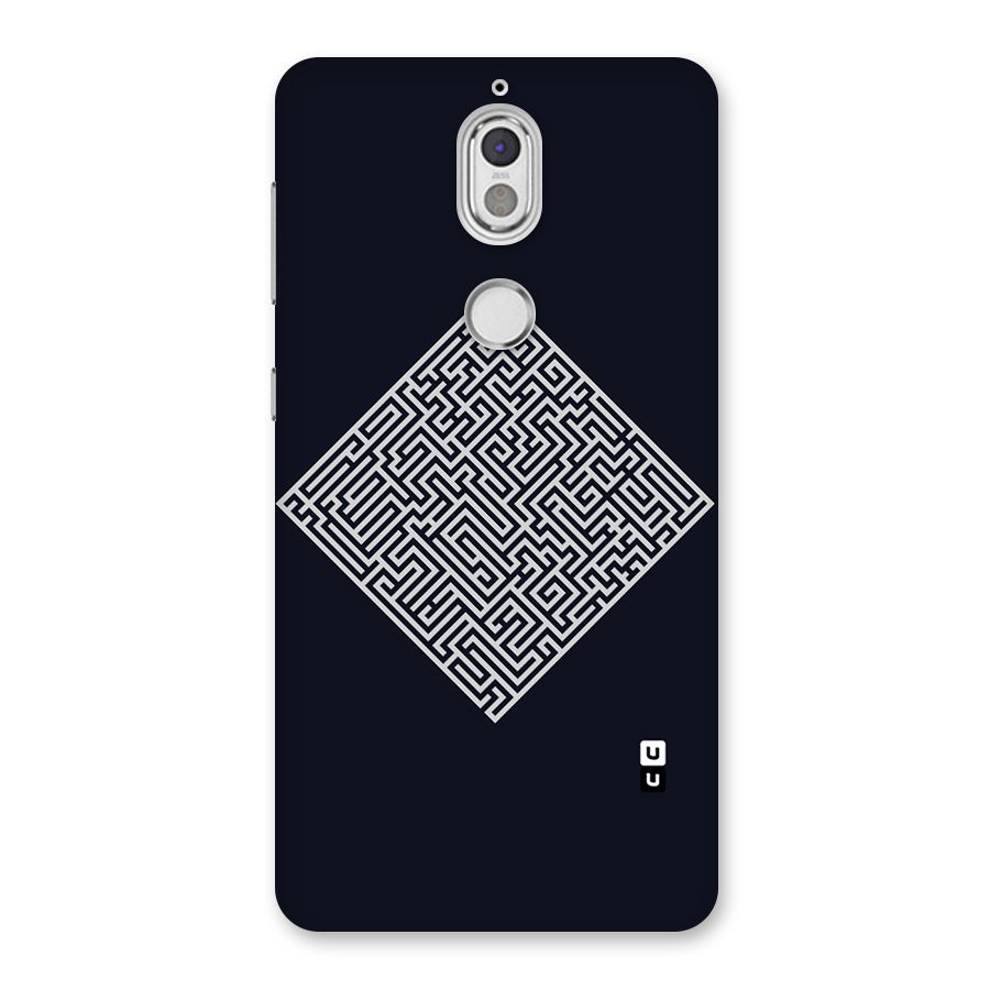 Minimal Maze Pattern Back Case for Nokia 7