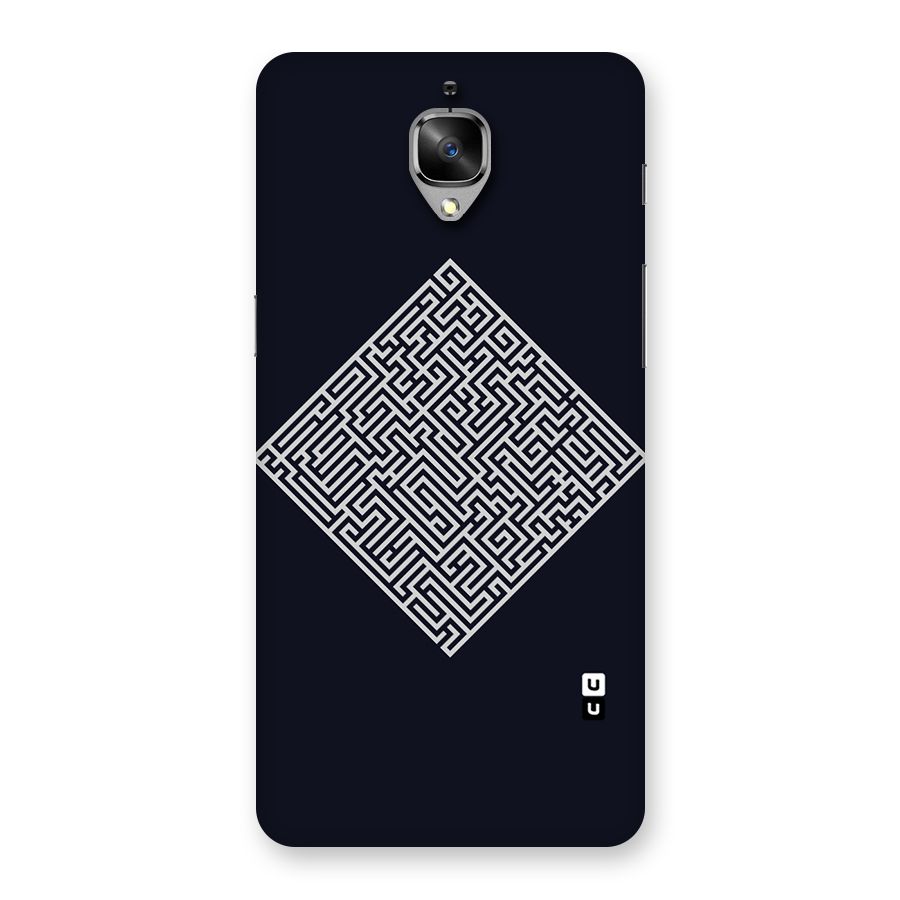 Minimal Maze Pattern Back Case for OnePlus 3T