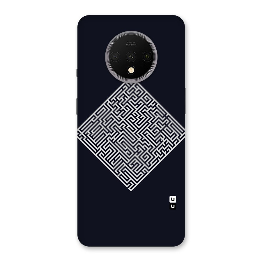 Minimal Maze Pattern Back Case for OnePlus 7T