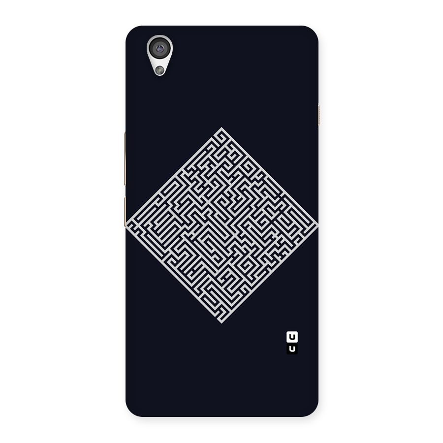 Minimal Maze Pattern Back Case for OnePlus X