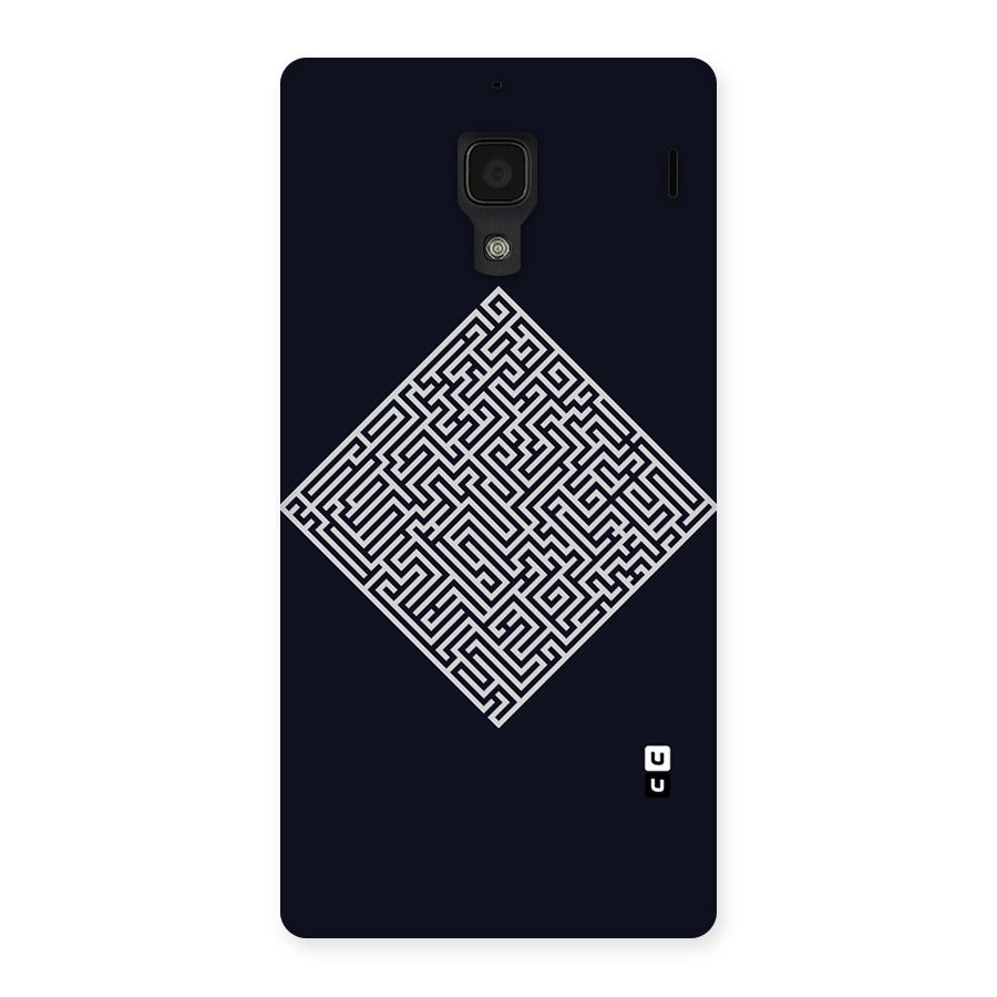 Minimal Maze Pattern Back Case for Redmi 1S