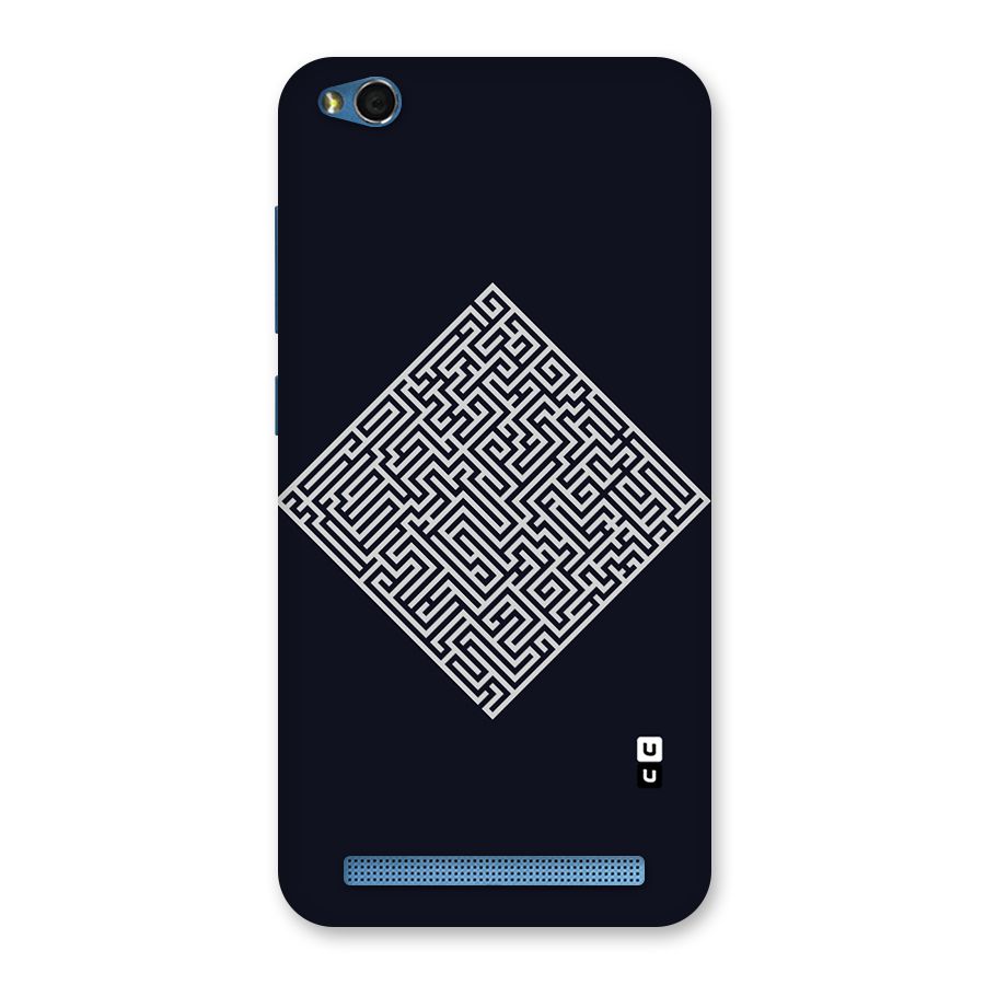 Minimal Maze Pattern Back Case for Redmi 5A