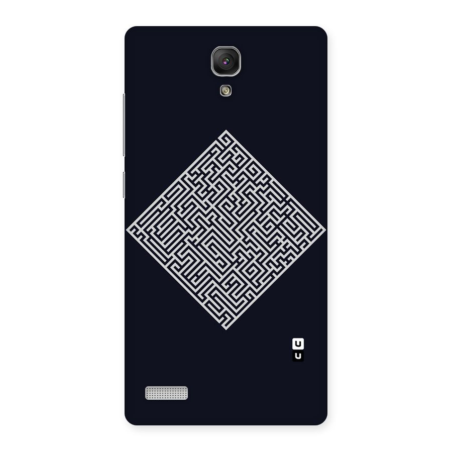 Minimal Maze Pattern Back Case for Redmi Note Prime