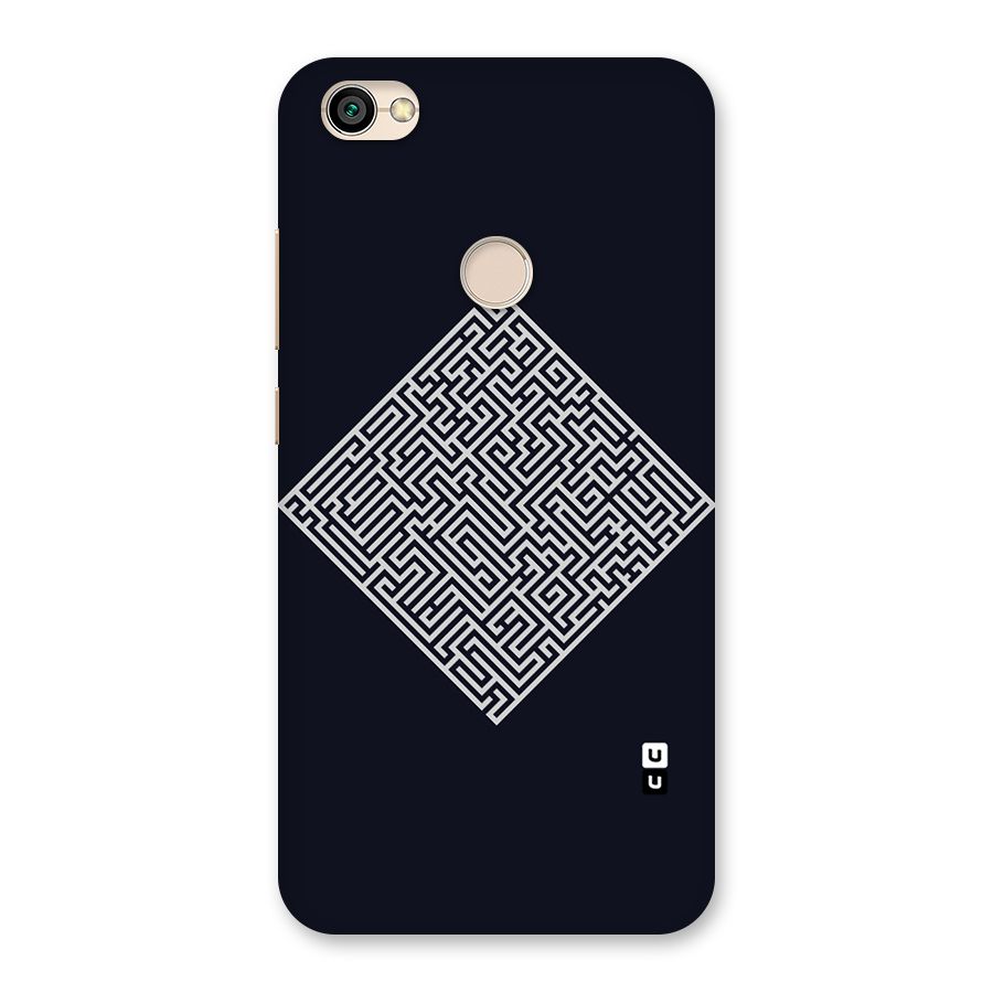 Minimal Maze Pattern Back Case for Redmi Y1 2017