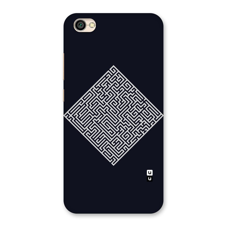Minimal Maze Pattern Back Case for Redmi Y1 Lite