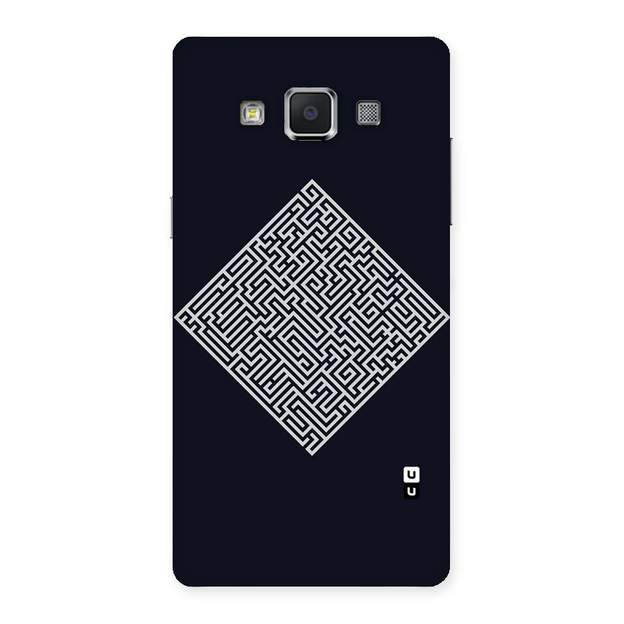 Minimal Maze Pattern Back Case for Samsung Galaxy A5