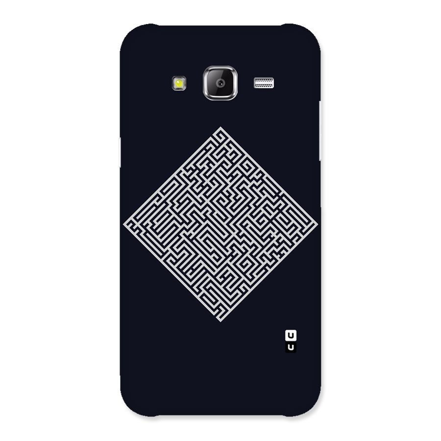 Minimal Maze Pattern Back Case for Samsung Galaxy J2 Prime