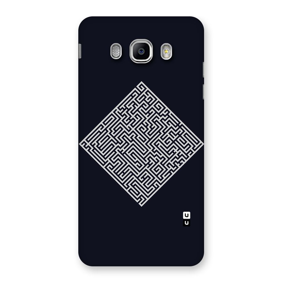 Minimal Maze Pattern Back Case for Samsung Galaxy J5 2016