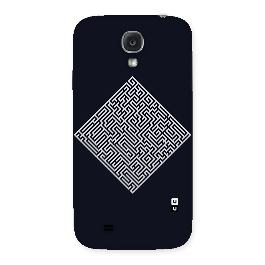 Minimal Maze Pattern Back Case for Samsung Galaxy S4