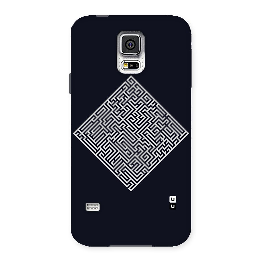 Minimal Maze Pattern Back Case for Samsung Galaxy S5