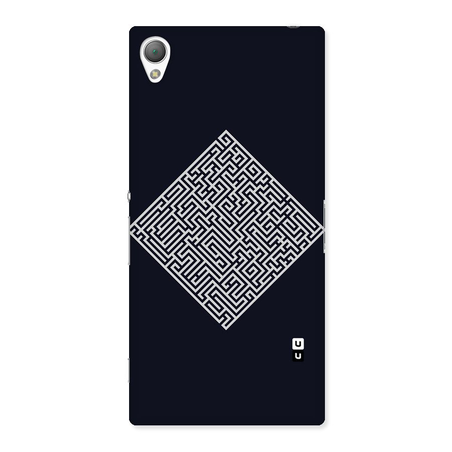 Minimal Maze Pattern Back Case for Sony Xperia Z3