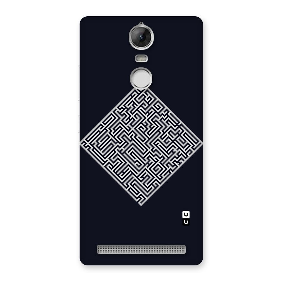 Minimal Maze Pattern Back Case for Vibe K5 Note