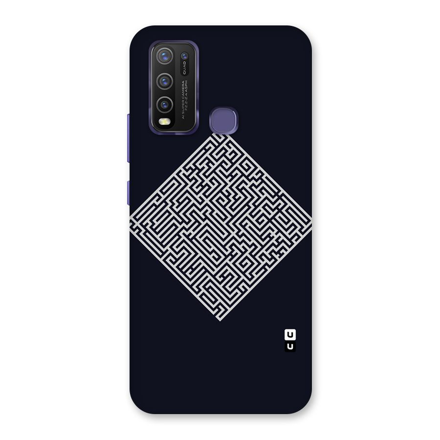 Minimal Maze Pattern Back Case for Vivo Y50