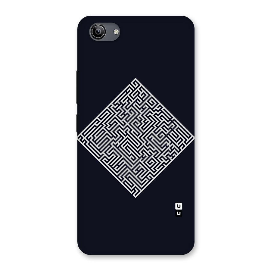 Minimal Maze Pattern Back Case for Vivo Y81i