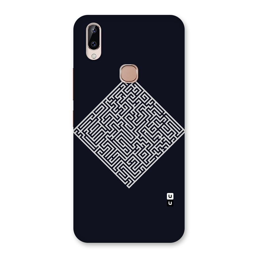 Minimal Maze Pattern Back Case for Vivo Y83 Pro