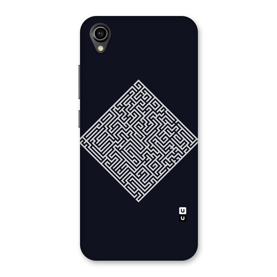 Minimal Maze Pattern Back Case for Vivo Y90