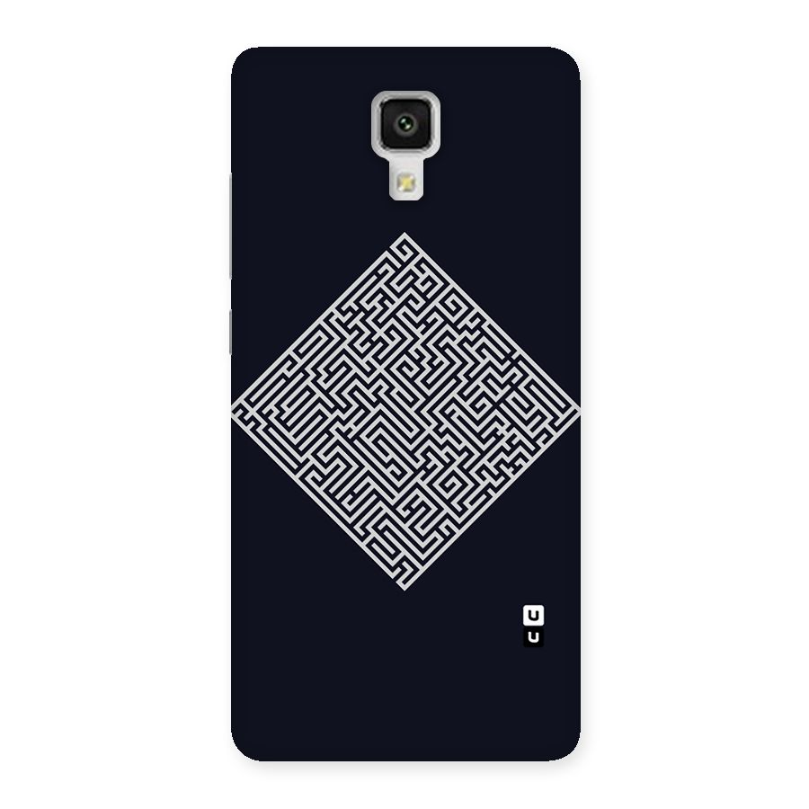 Minimal Maze Pattern Back Case for Xiaomi Mi 4