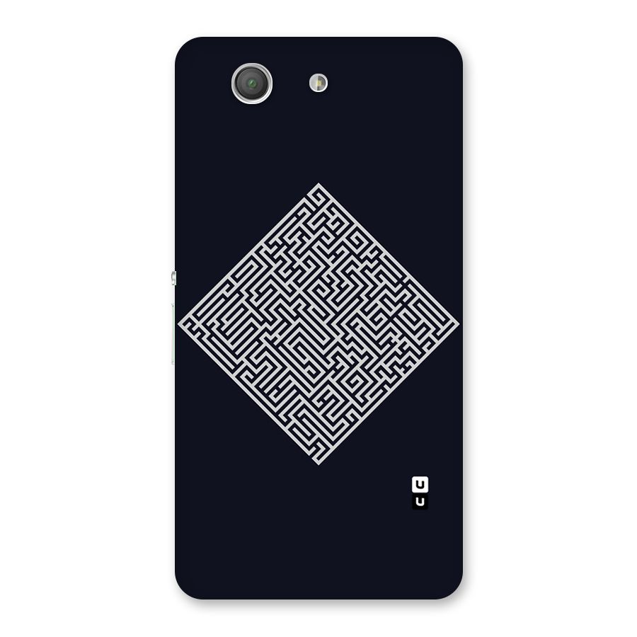 Minimal Maze Pattern Back Case for Xperia Z3 Compact