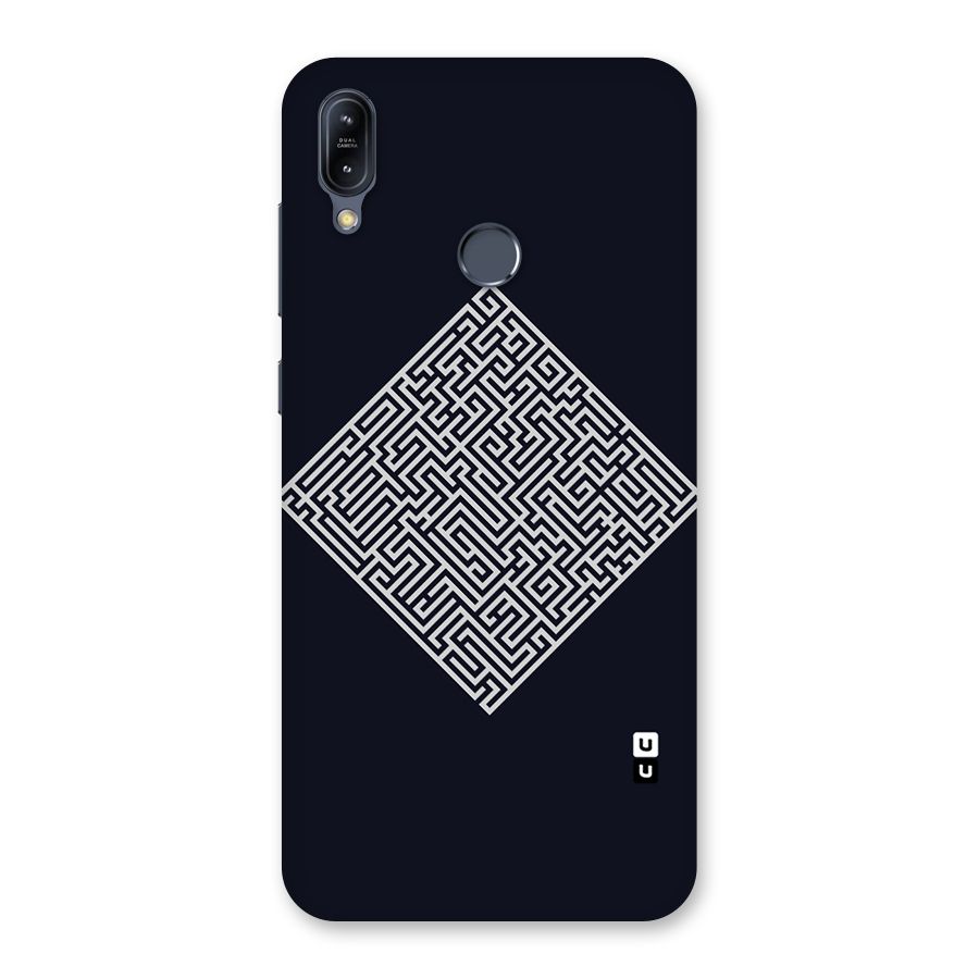 Minimal Maze Pattern Back Case for Zenfone Max M2