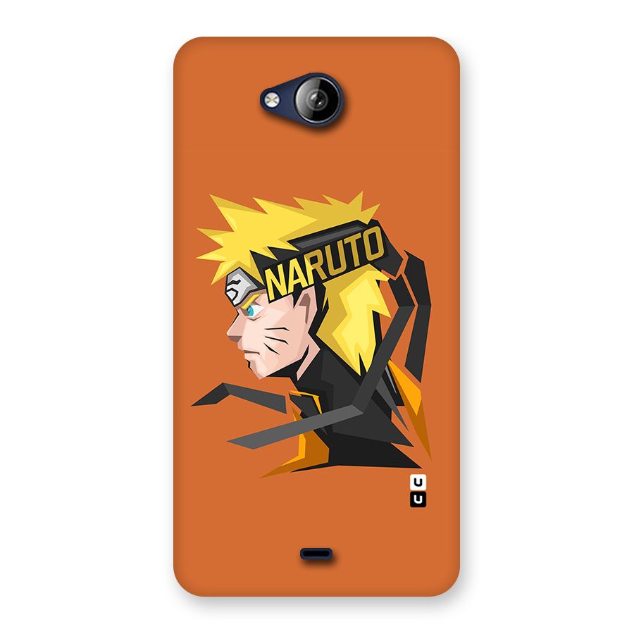 Minimal Naruto Artwork Back Case for Canvas Play Q355