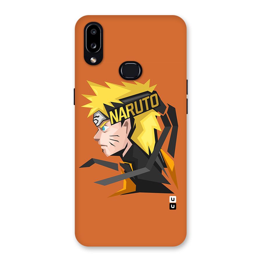 Minimal Naruto Artwork Back Case for Galaxy A10s