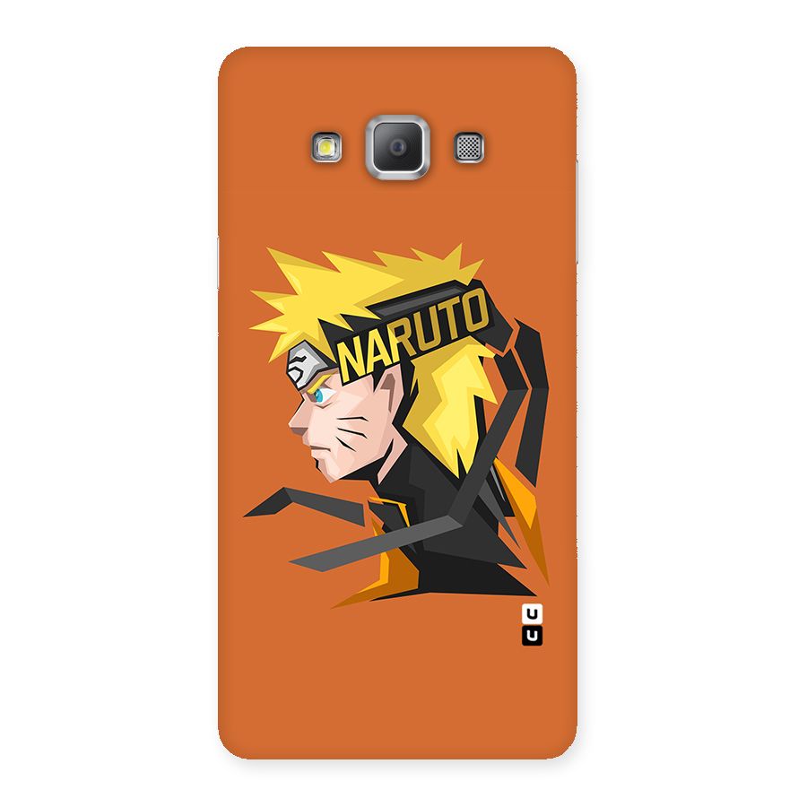 Minimal Naruto Artwork Back Case for Galaxy A7
