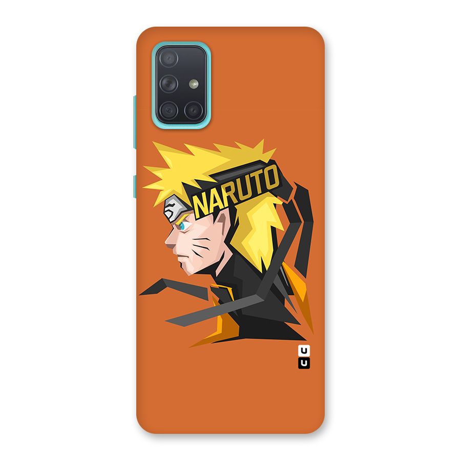 Minimal Naruto Artwork Back Case for Galaxy A71