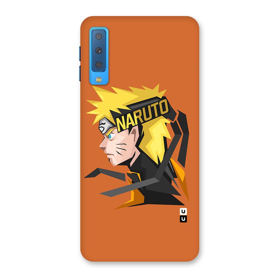 Minimal Naruto Artwork Back Case for Galaxy A7 (2018)