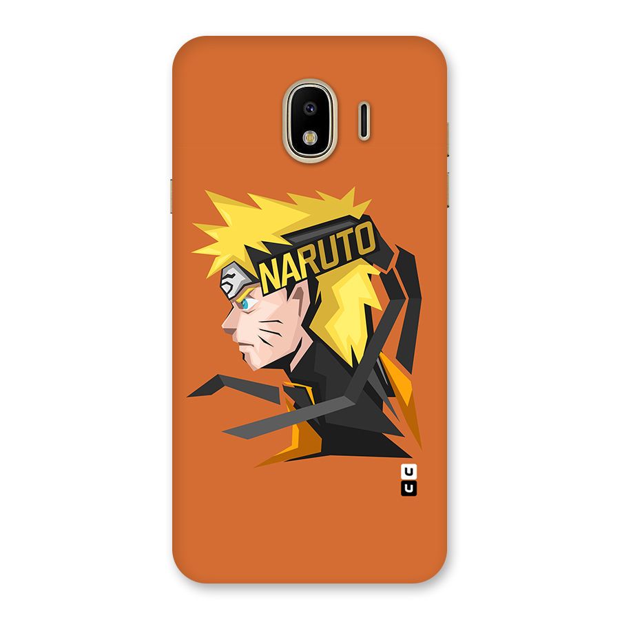 Minimal Naruto Artwork Back Case for Galaxy J4