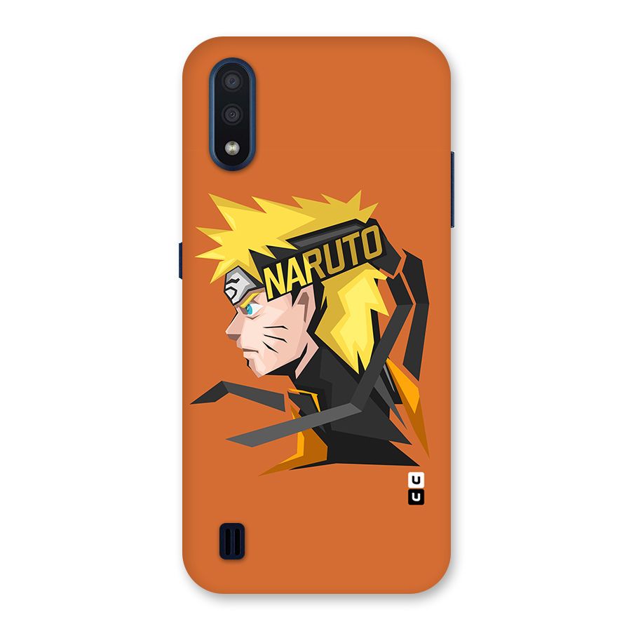 Minimal Naruto Artwork Back Case for Galaxy M01