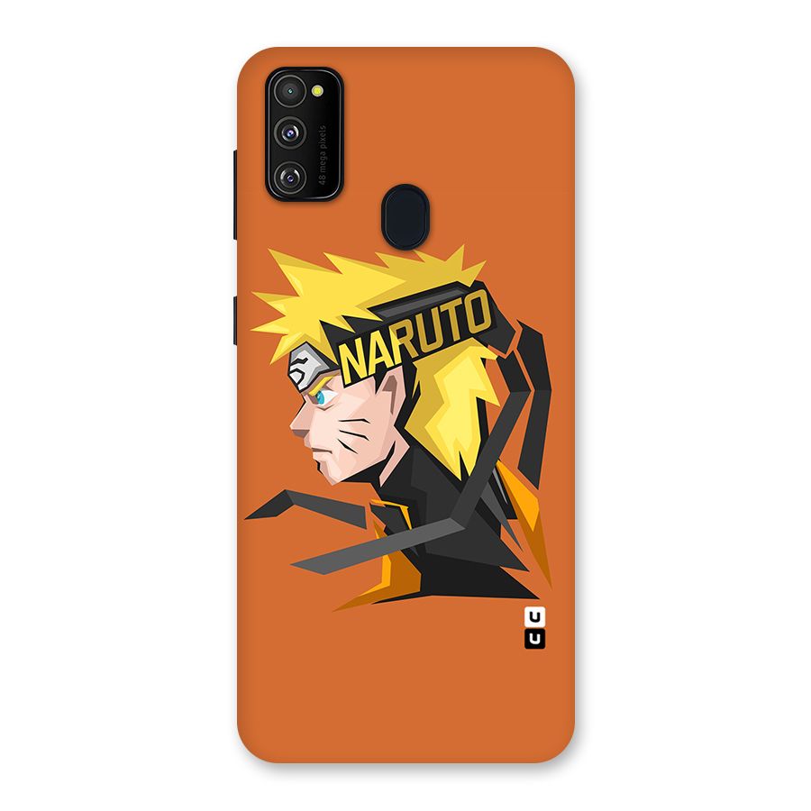 Minimal Naruto Artwork Back Case for Galaxy M21